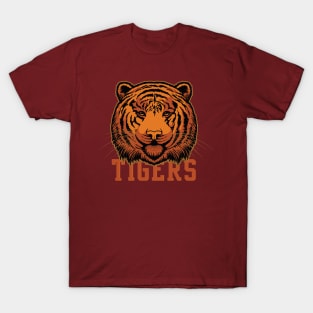 Tiger face art T-Shirt